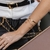Bracelete Liso Square Banho Ouro 18K - loja online