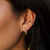 Piercing Fake 3 Fios Lisos Banho Ouro 18K - Iluminne Semijoias