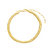 Pulseira Malha Snake Banho Ouro 18K