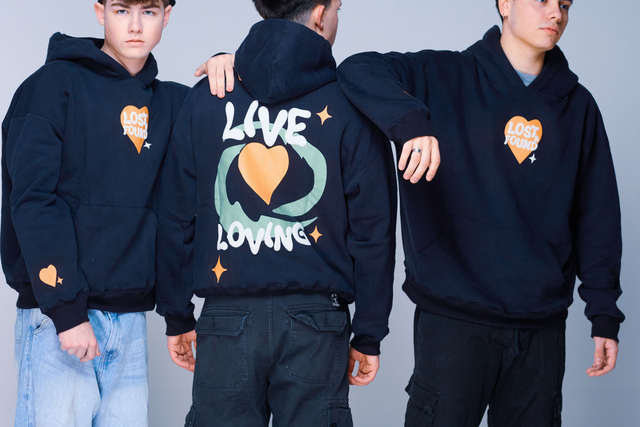 'Live Loving' Hoodie thumbnail 2