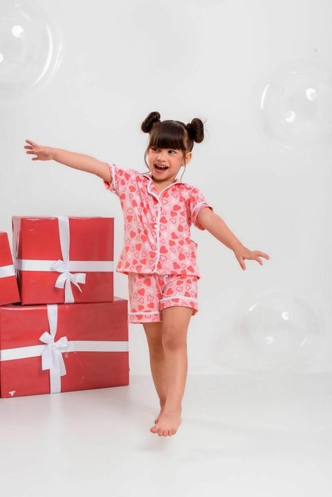 INFANTIL CORAÇÃO ROSA