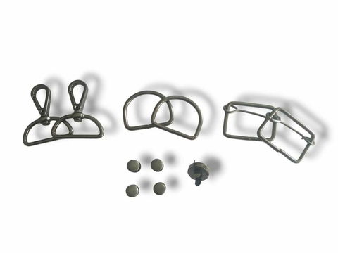 Kit Ferragens 3 Cm - Ônix - comprar online