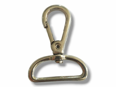 Mosquetão 3cm - Prateado