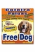 Coleira Anti Pulgas Para Cães, Free Dog - 45 Cm