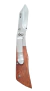 Canivete De Bolso Aço Inox - Cabo de Madeira - comprar online