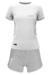 Camiseta Feminina Baby look WHITE GEOMETRIC Branco e Cinza - OFSOUL
