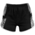 Shorts Feminino Doll Black Leaves Preto e Branco - comprar online