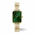 Relógio Feminino Quadrado Venezia Gold Green - comprar online