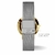 Relógio Feminino Madeleine Dourado Pulseira Prata 32mm + Bracelete Dourado - New Port