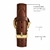 Relógio Feminino Pulseira Marrom Wall Street 32mm
