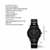 Relógio Masculino Scott Full Black 40mm + Carteira Couro Manchester na internet
