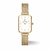 Relógio Feminino Quadrado Elegante Vermont Gold