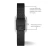 Relógio Feminino Quadrado Casual Vermont Black Silver - New Port