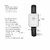 Relógio Feminino Quadrado Casual Piermont Black Silver na internet