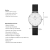 Relógio Feminino Analógico Casual Monalisa Black Silver 32mm + Bracelete na internet