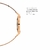 Relógio Feminino Casual Marselha Elegante Rosé + Bracelete New Port