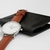 Relógio Masculino Wall Street 40mm + Carteira Couro Preta Manchester na internet