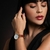 Relógio Feminino Pulseira Marrom Wall Street 32mm - New Port