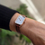 Relógio Feminino Quadrado Pulseira Marrom Piermont Rosé - comprar online
