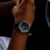 Relógio Masculino Pulseira De Couro Riverside Minimalista 40mm na internet