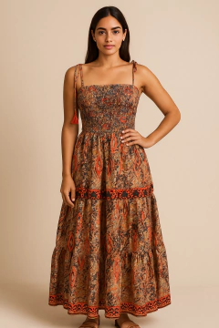 VESTIDO INDIANO AMÁSIA - comprar online