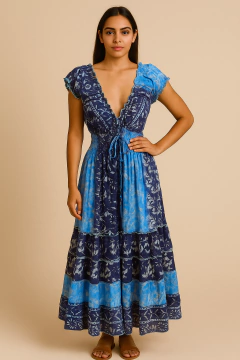 VESTIDO INDIANO MANALI - loja online