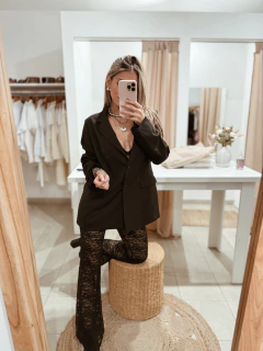 Blazer Forrado con hombreras