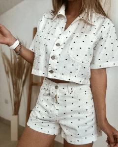 Short corazón de jeans - Juanita Shop