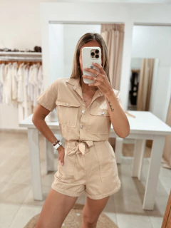 Enterito Safari beige (gabardina) en internet