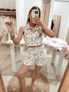 Bermuda estampada isostacia - Juanita Shop