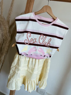 Remera rayada Sea Club - comprar online