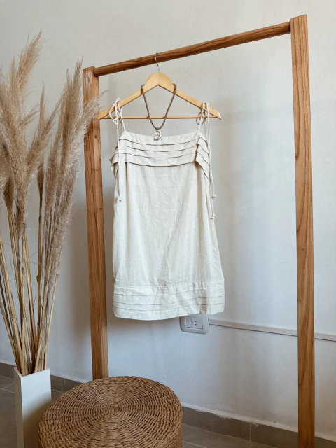 Vestido de lino Ámbar