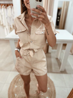 Imagen de Enterito Safari beige (gabardina)