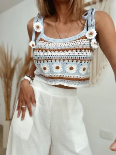 Top margarita (Celeste) en internet