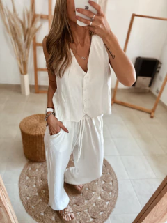 Pantalón de lino - tienda online