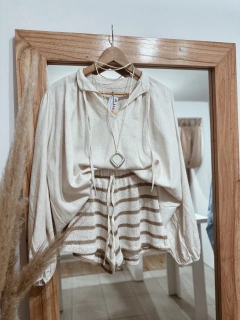 Blusa de lino Diana