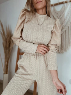 Sweater manga combinada Skin - comprar online