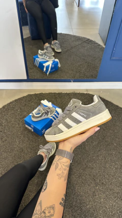 CAMPUS 00'S CINZA E BRANCO - comprar online
