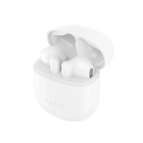 Fone de Ouvido TWS Bluetooth Havit TW976 – Branco 5 Horas