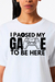 Imagem do Camiseta Gamer I paused my game to be here
