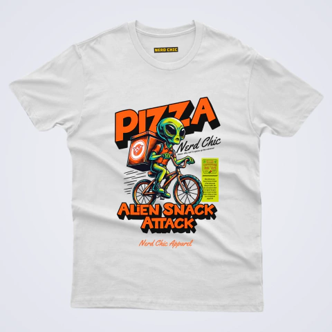 Camiseta Alien Attack Pizza Delivery