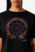 Camiseta Geek Satanic Feline Coven Mystic Cats By Nerd Chic - loja online