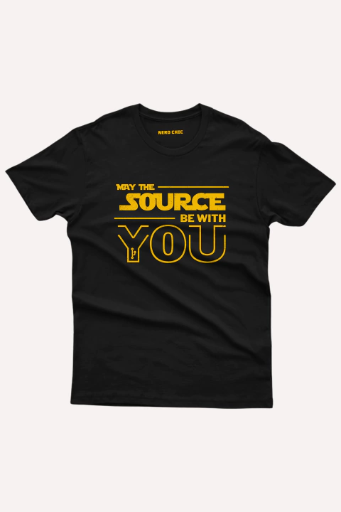 Camiseta Programador May The Source Be With You