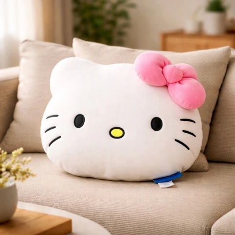 Almofada Formato Huggy Hello Kitty