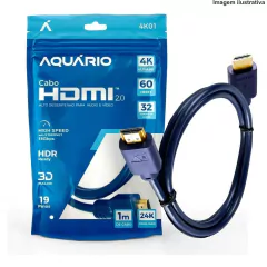 CABO HDMI 1M 4K01 AQUÁRIO