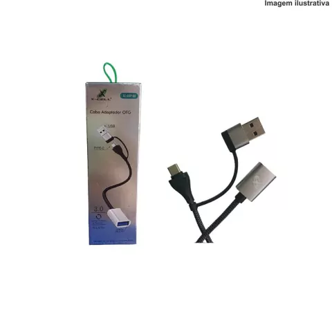 Cabo Adaptador Otg X Tipo C Xc-Adp-60 X-Cell