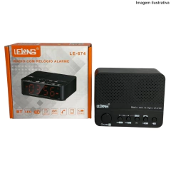RADIO RELOGIO C/ALARME LE-674 LELONG