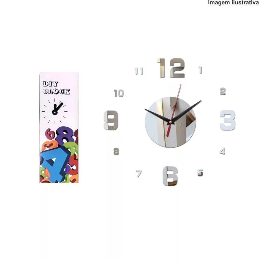 Relogio Diy Clock 12S041-B