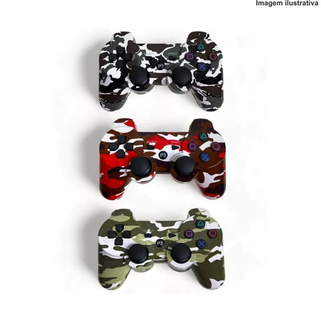 Controle P3 Sem Fio Camuflado