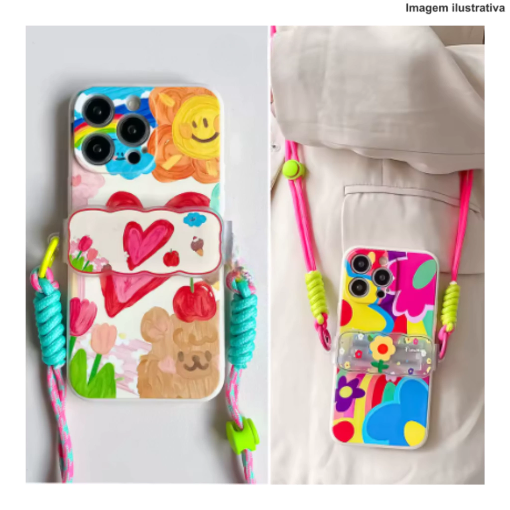 Cordão Com Suporte Para Celular